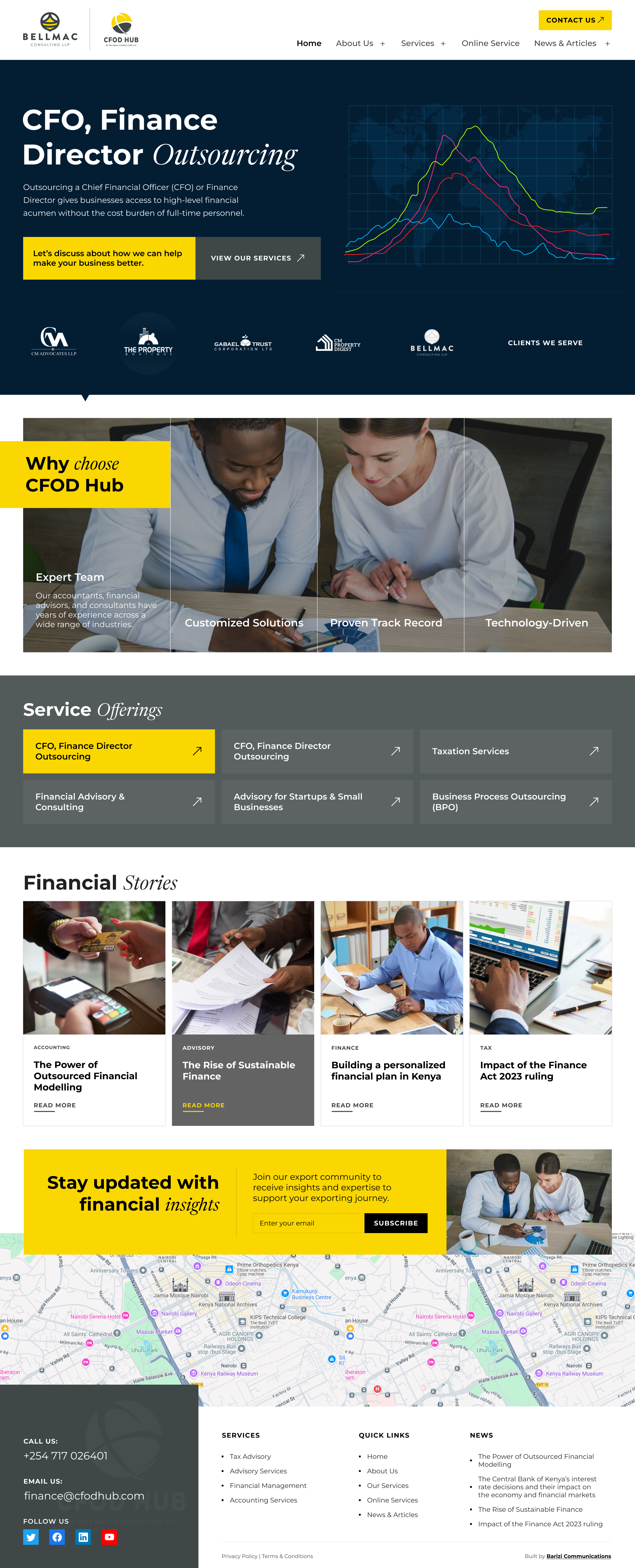 Example of Clean Web Design